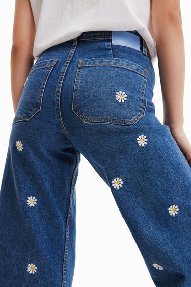 Culotte farmer százszorszép mintával | Desigual
