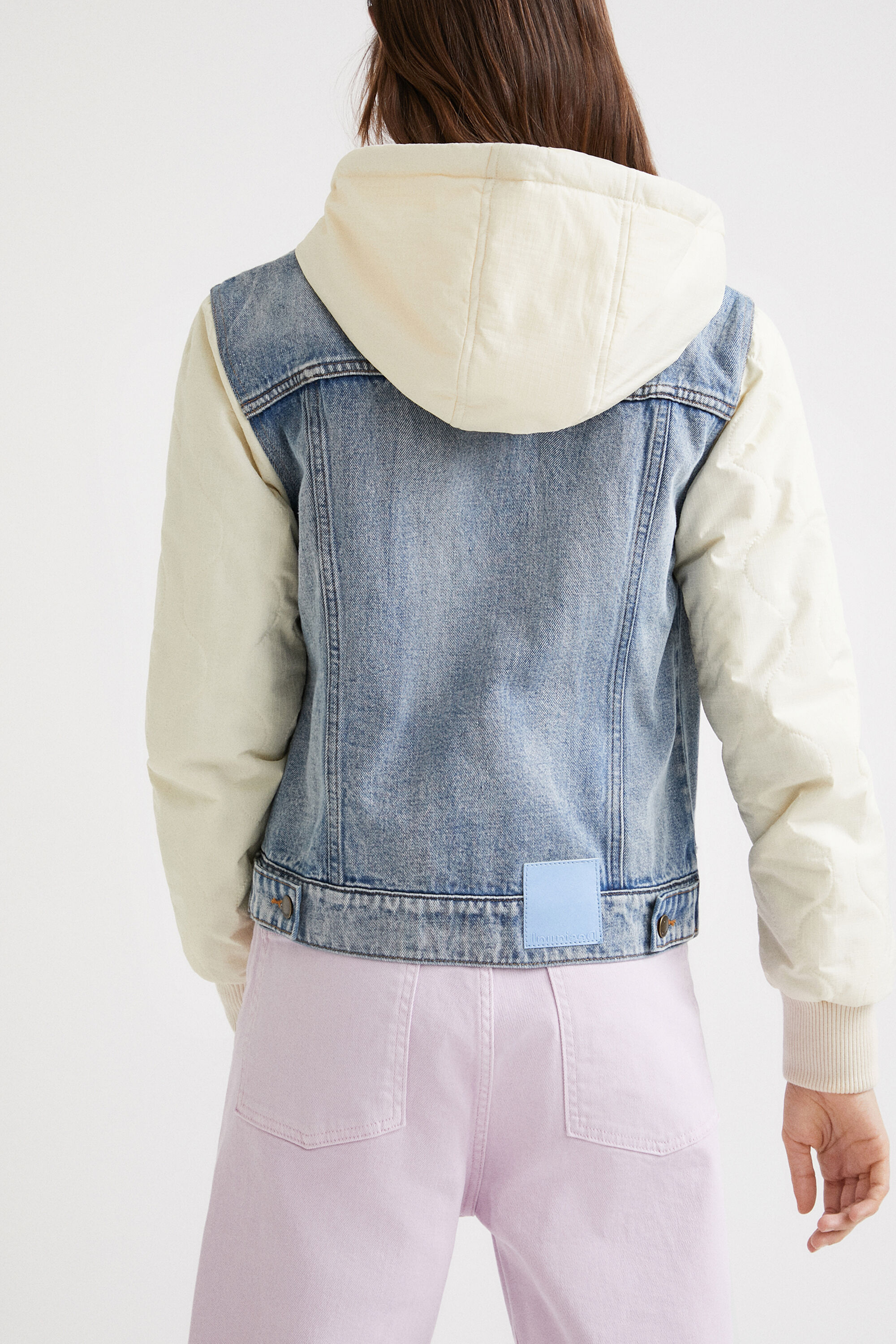 Quilted denim jacket | Desigual.com