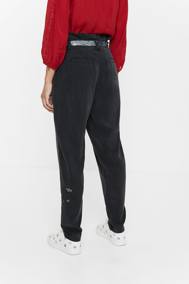 Pleated trousers scarf | Desigual