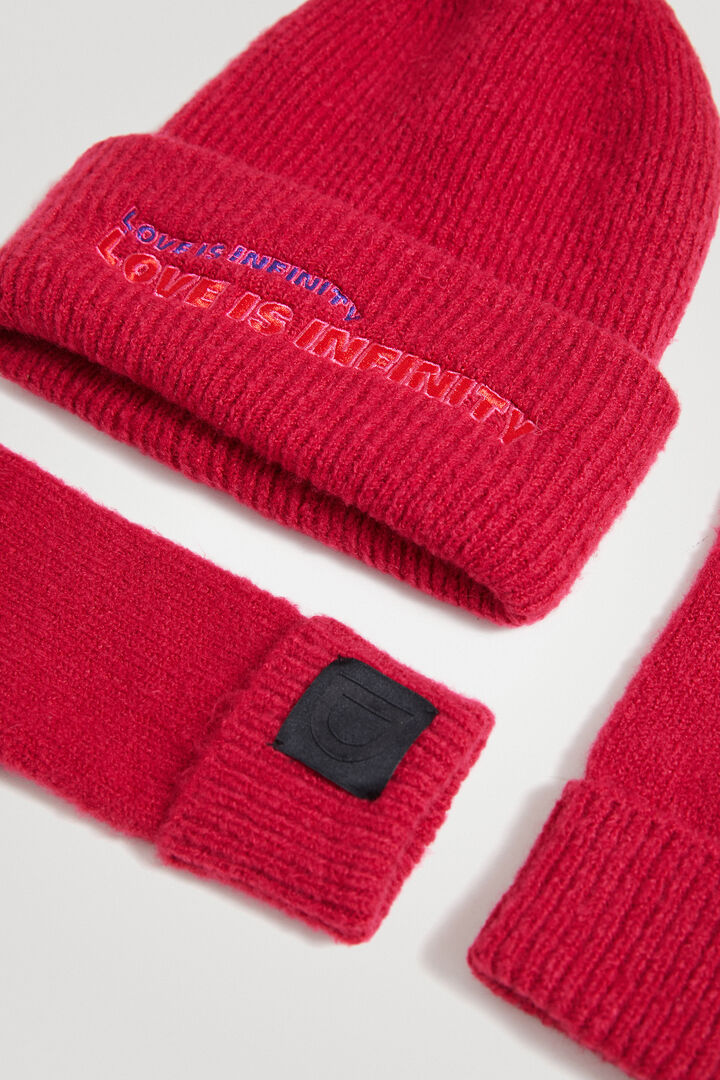 Gift pack of hat and gloves | Desigual