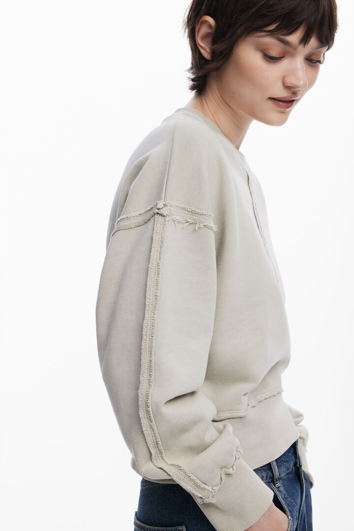 Sweatshirt mit Steppnähten | Desigual