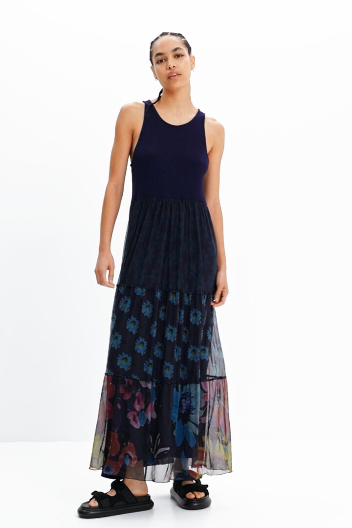 Langes Kleid Tüll | Desigual
