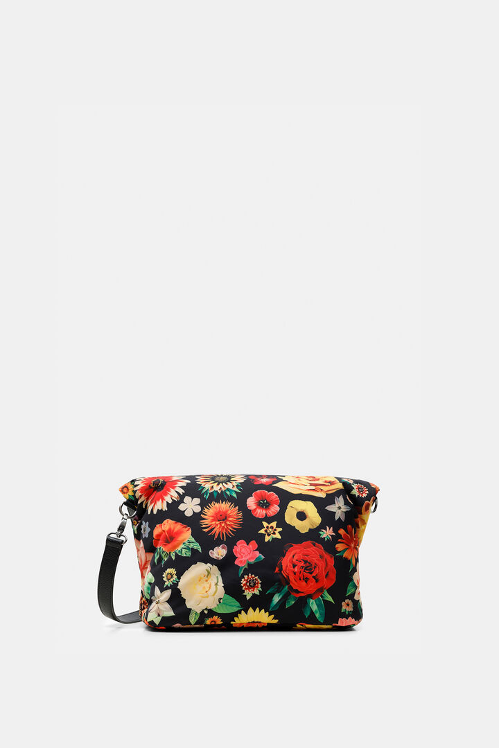 Borsa quadrata nylon floreale | Desigual