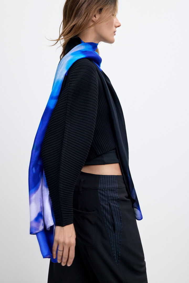 foulard rettangolare d&eacute;grad&eacute;