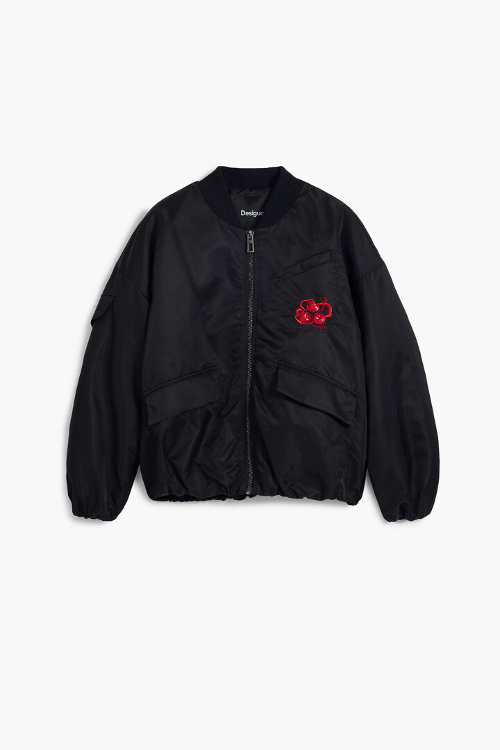 Cherry bomber jacket | Desigual