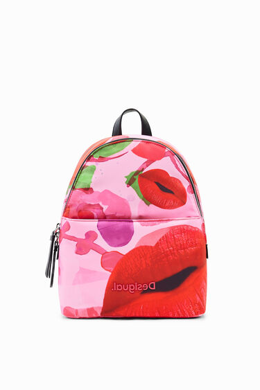 Mochila pequeña labios M. Christian Lacroix | Desigual