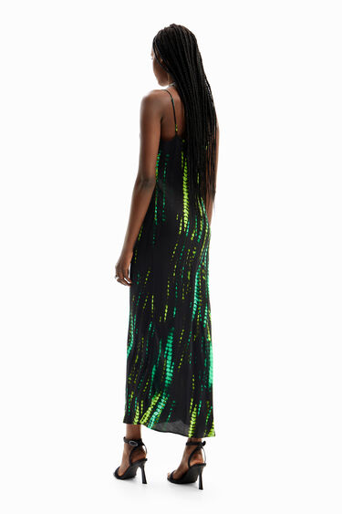 Sukienka midi tie-dye | Desigual