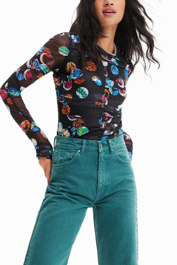 Body stampa fantasia pois | Desigual