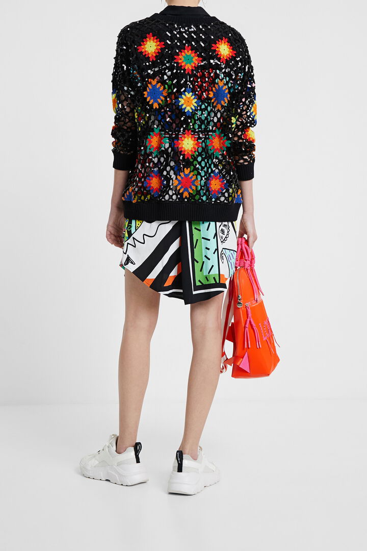 Pull tricoté multicolore | Desigual