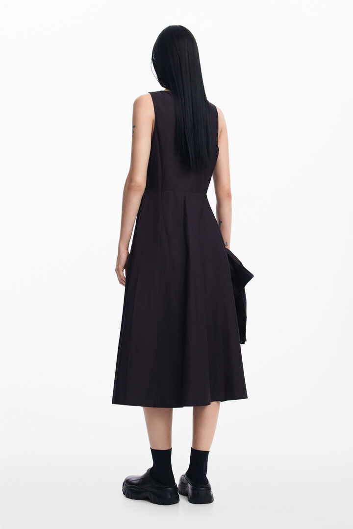 Vestido combinado liso | Desigual