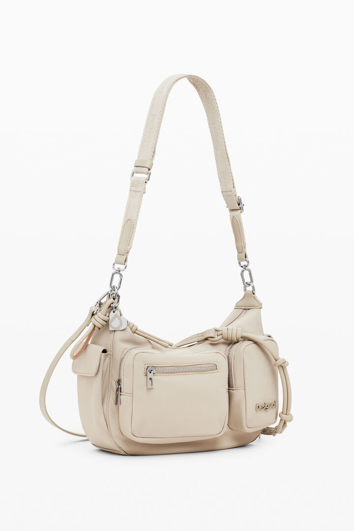 Borsa a spalla con tasche | Desigual