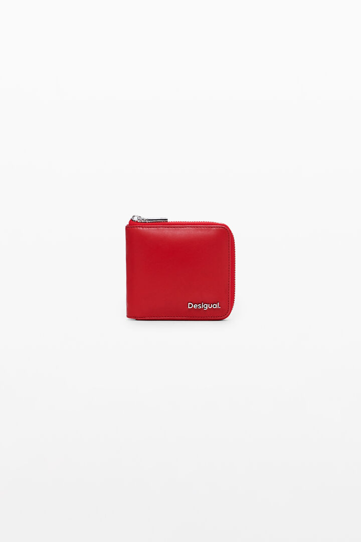 Small 100% leather wallet