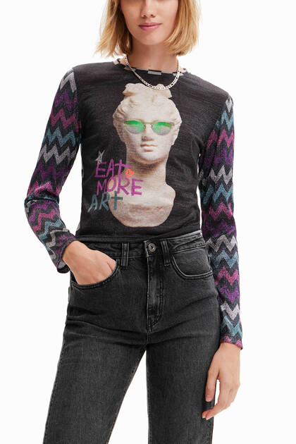 Camiseta arty digital