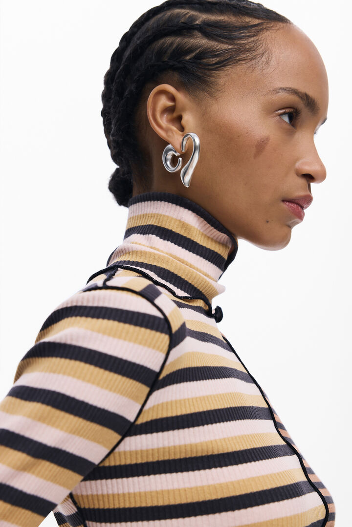 SAMARRETA DE MÀNIGA LLARGA COLL ALT | Desigual