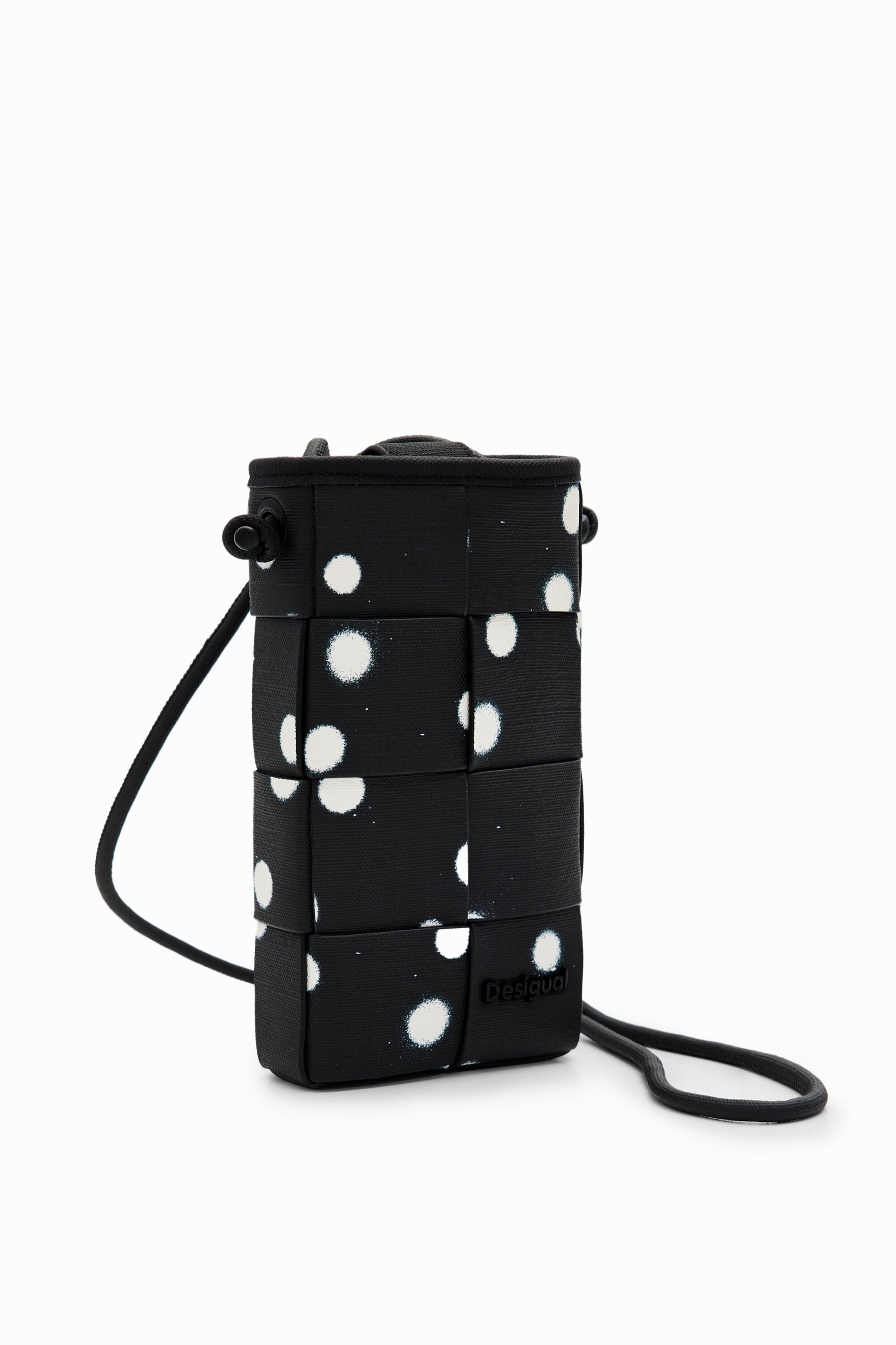 Desigual L woven droplets phone pouch