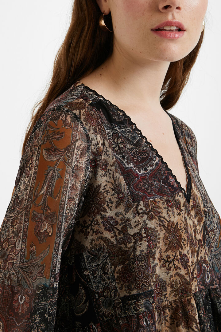 Boho flared T-shirt | Desigual