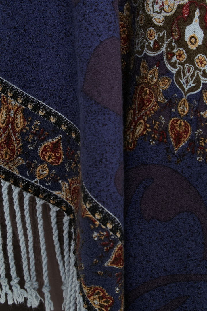 Poncho réversible tapis | Desigual