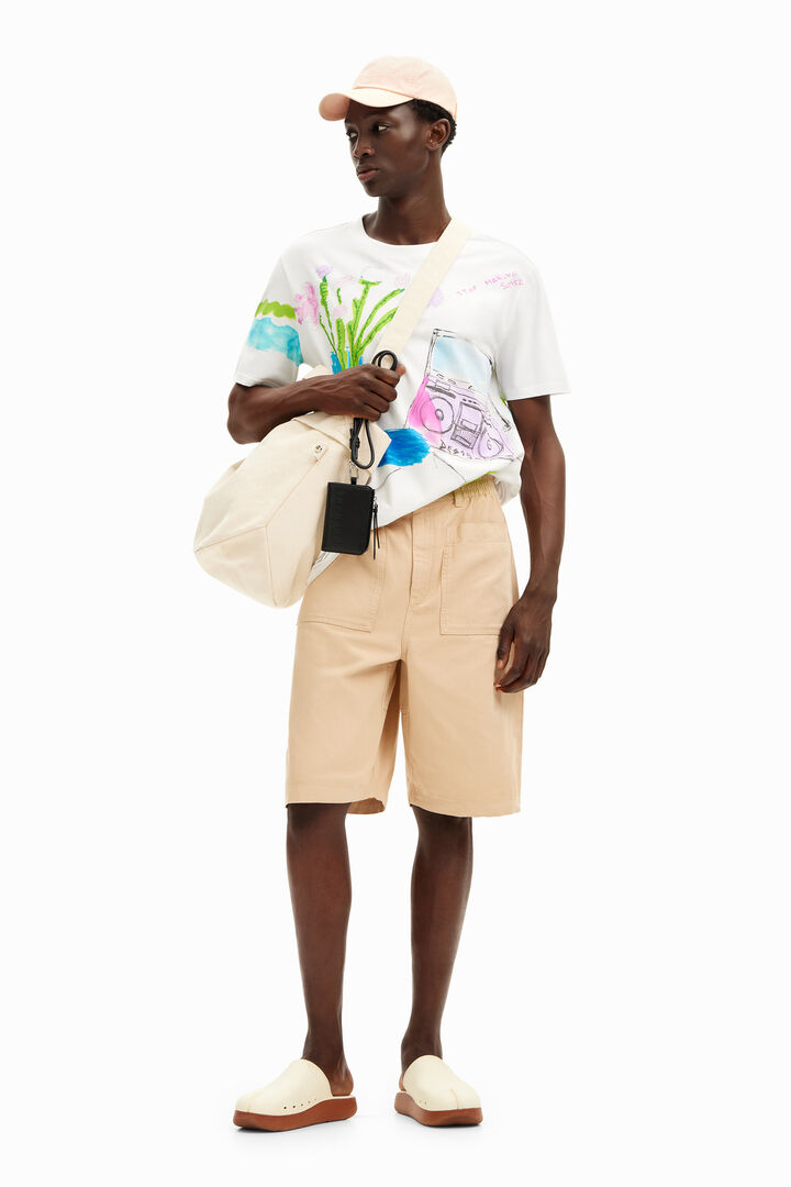 Camiseta estampado dibujos | Desigual
