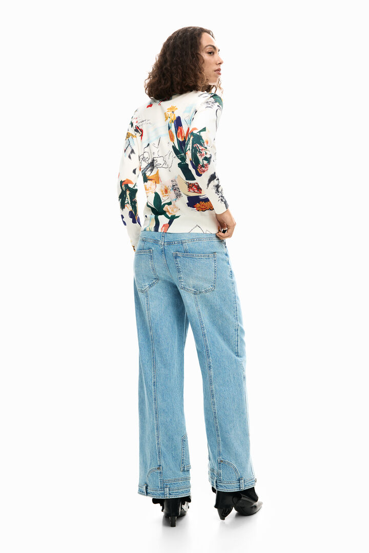 Jersey fino plantas | Desigual