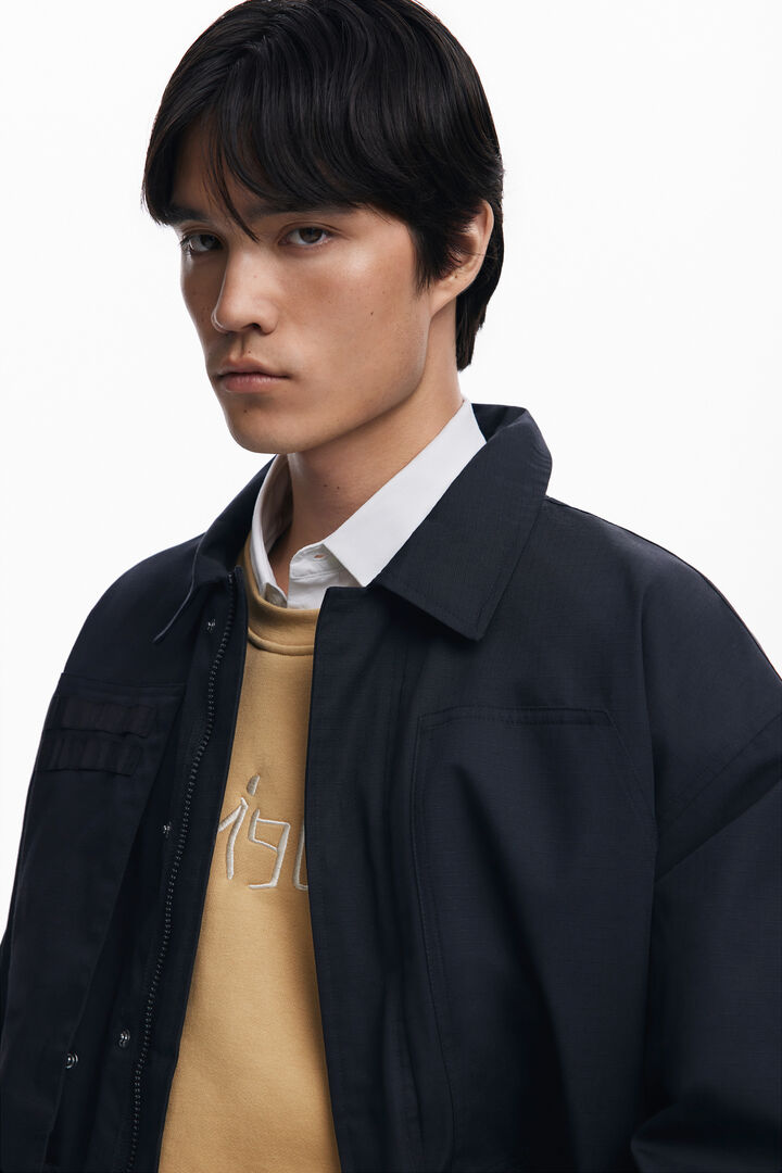 Windbreaker with a hood | Desigual