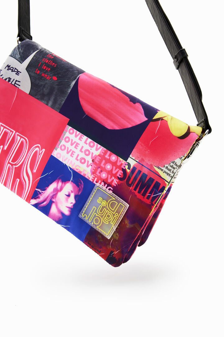 Midsize collage crossbody bag | Desigual
