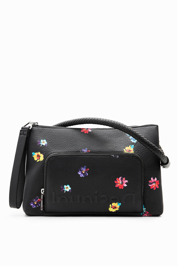 Small floral crossbody bag | Desigual