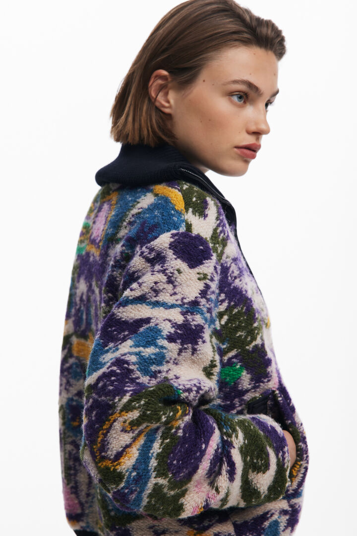 Melierte Bomberjacke | Desigual
