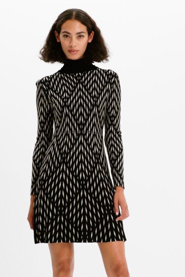 Vestit curt geomètric | Desigual