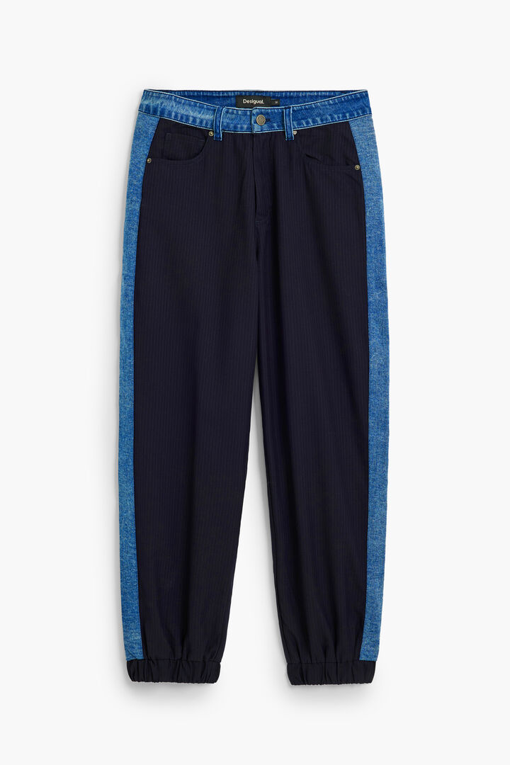 Contrast Jogger Pants