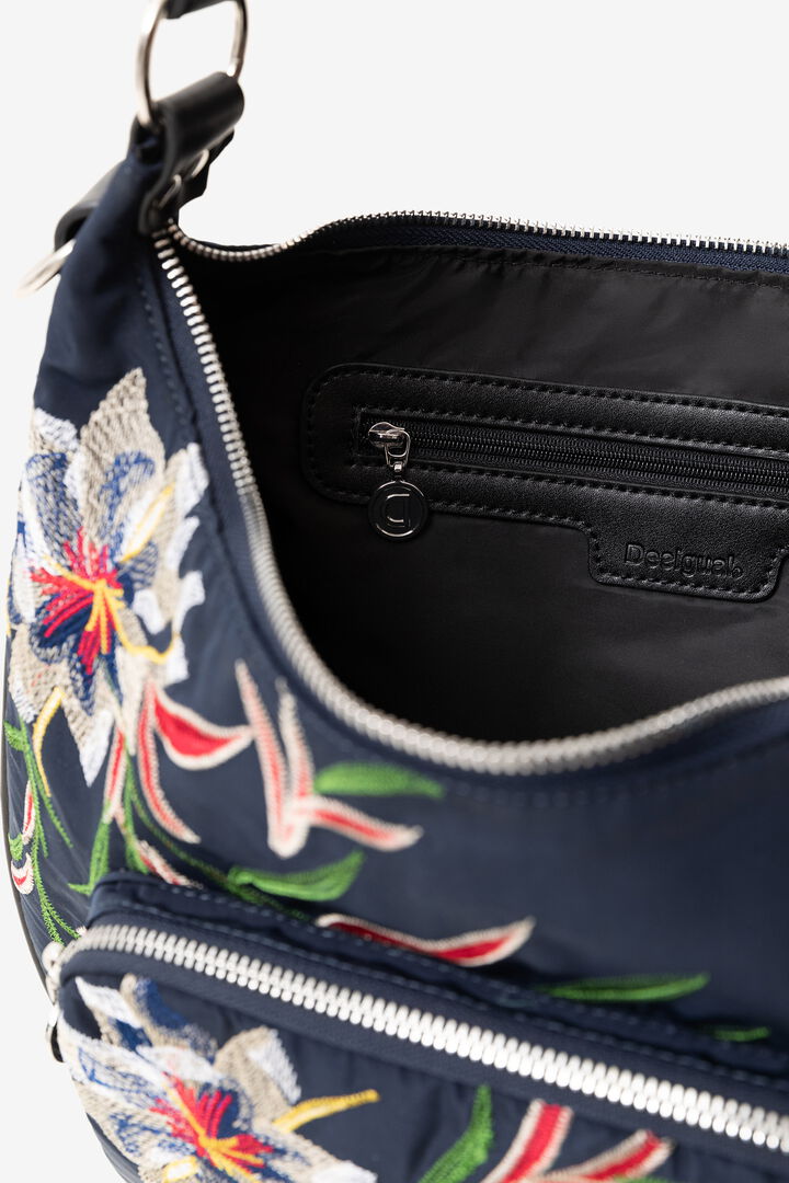 Multicolour floral print bag | Desigual