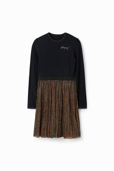 Vestit faldilla lúrex | Desigual