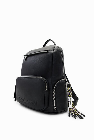 Midsize half-logo backpack | Desigual