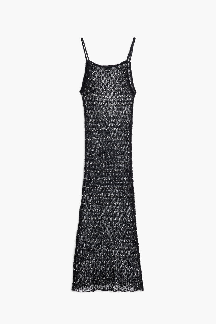 Plain red midi dress | Desigual