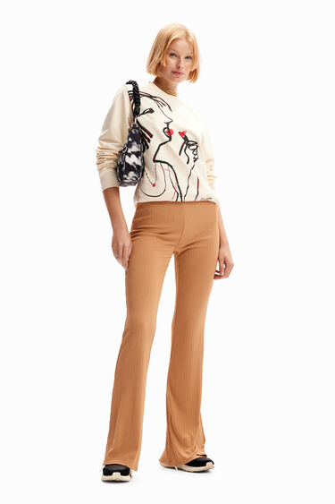 Pantalón Flare elástico | Desigual
