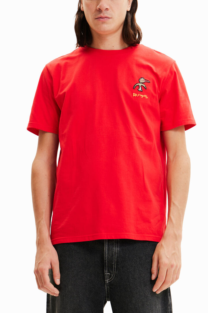 Short-sleeve bird T-shirt | Desigual