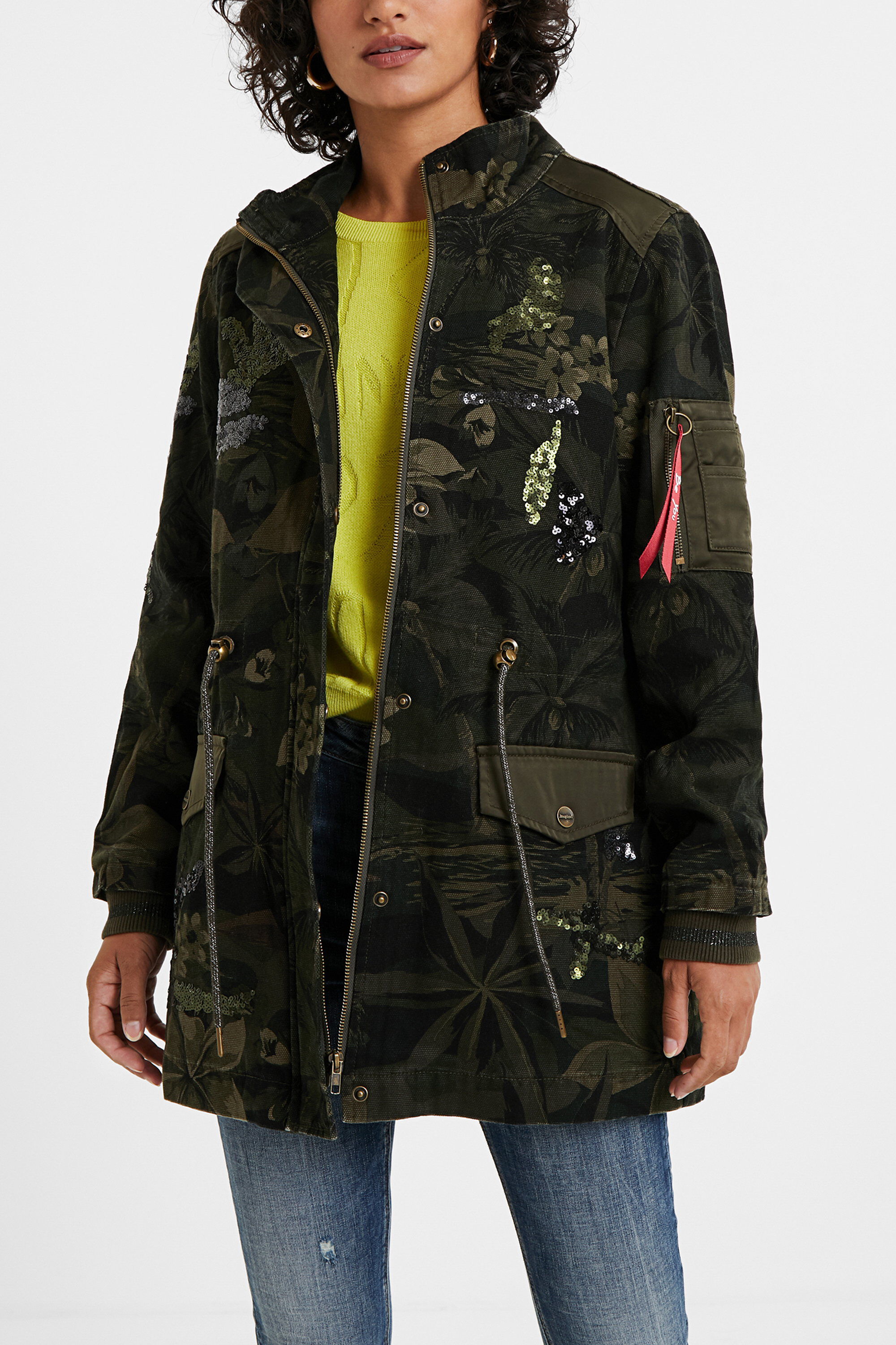 Desigual parka hot sale