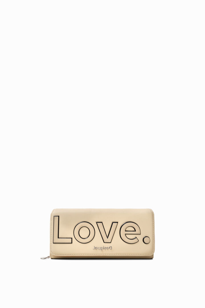 Monedero mensaje LOVE | Desigual
