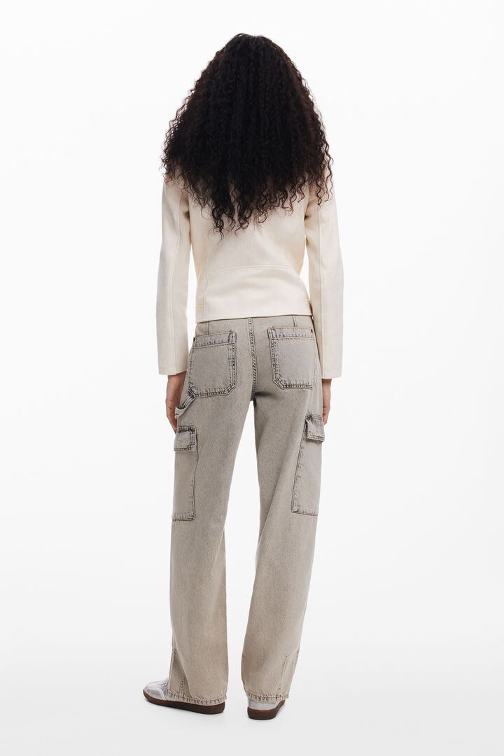 Slim biker jacket | Desigual
