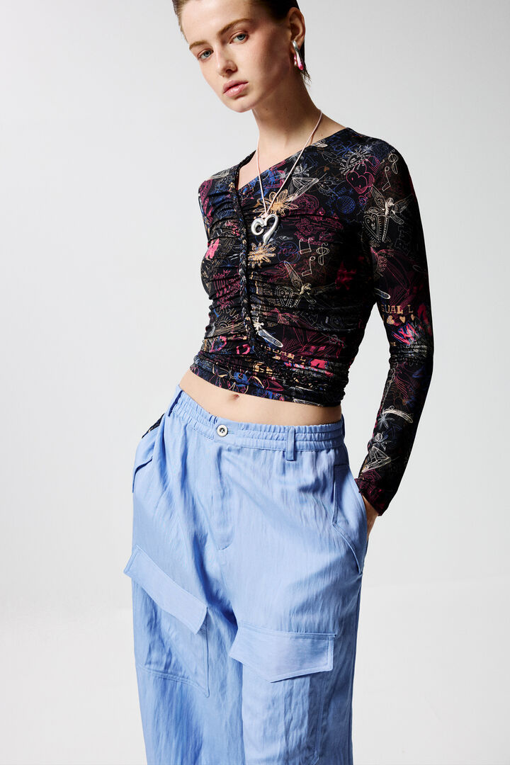 Pantalon cargo à poches | Desigual