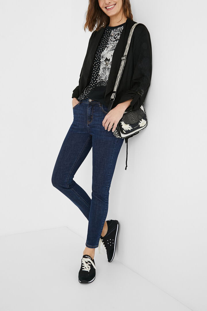 T-shirt pois dentelle | Desigual