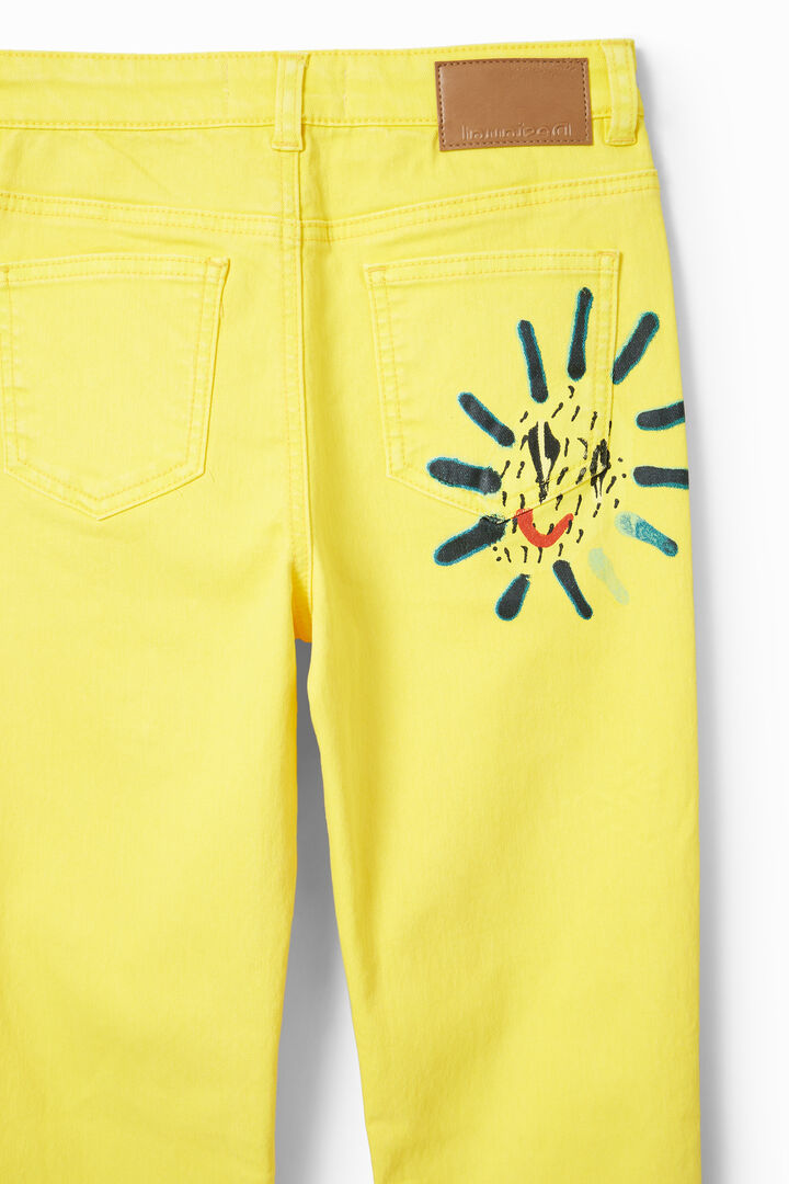 Texans straight arty | Desigual
