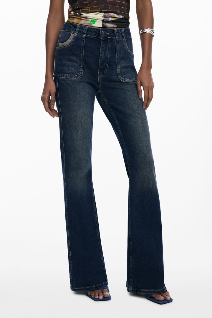 Vaqueros Flare | Desigual