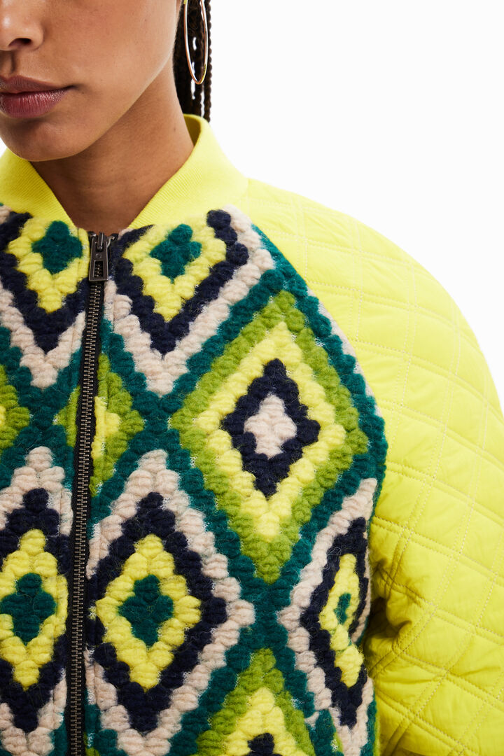 Chaqueta padded lana | Desigual