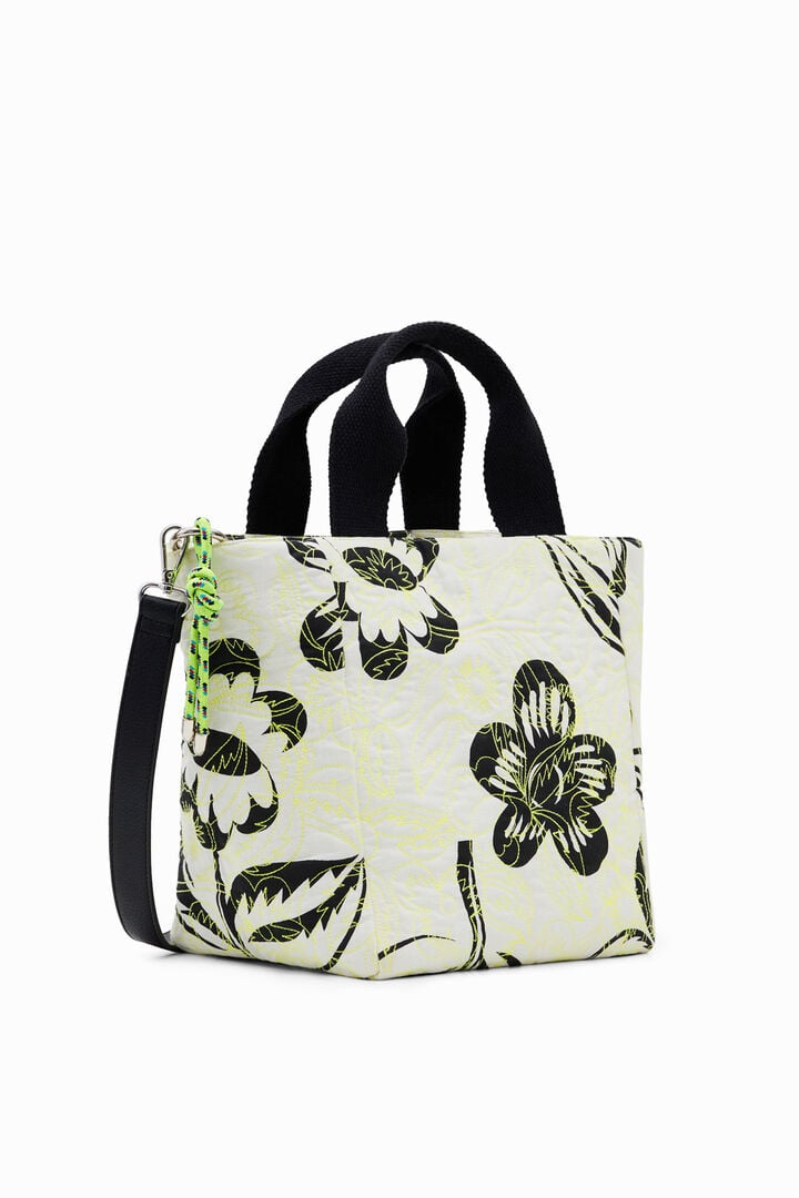 Embroidered floral bag