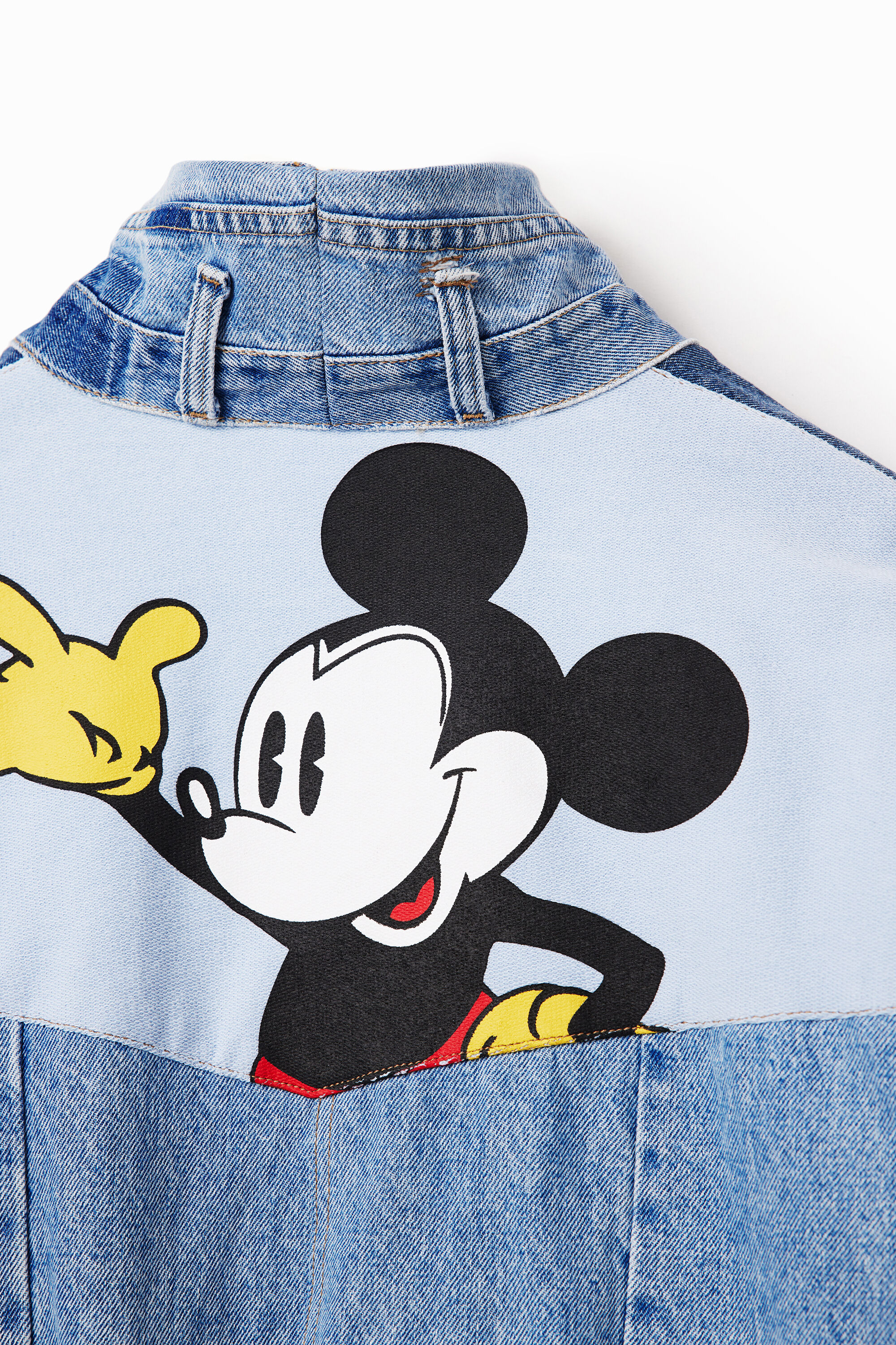 Desigual mickey mouse denim jacket top