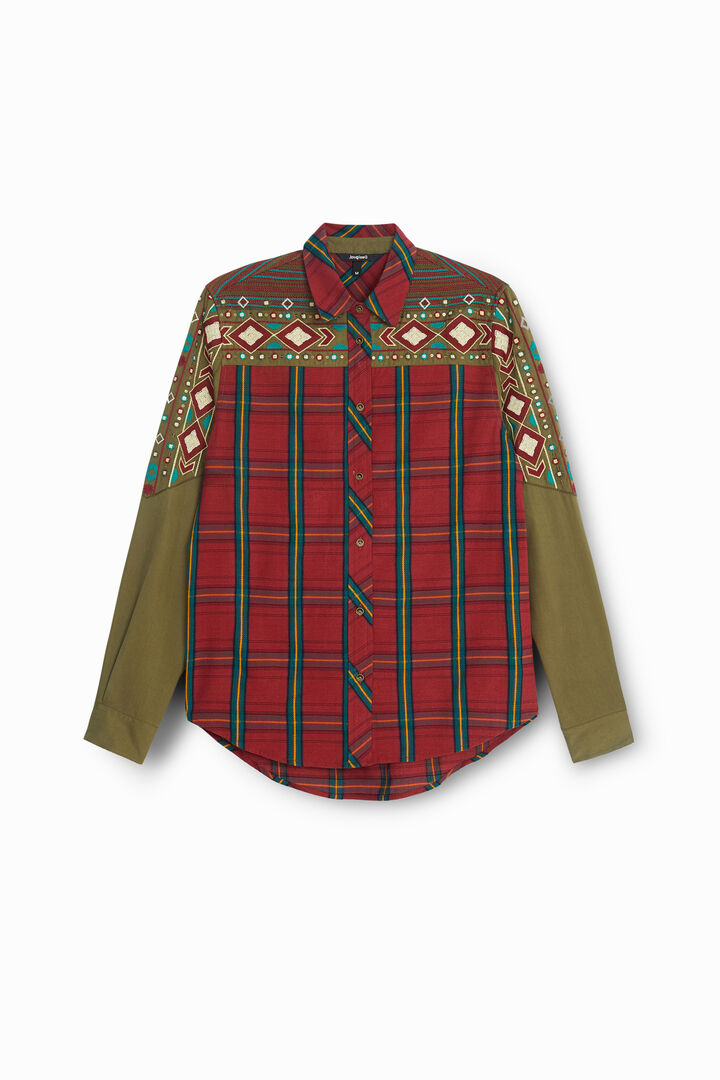 Boho tartan shirt | Desigual
