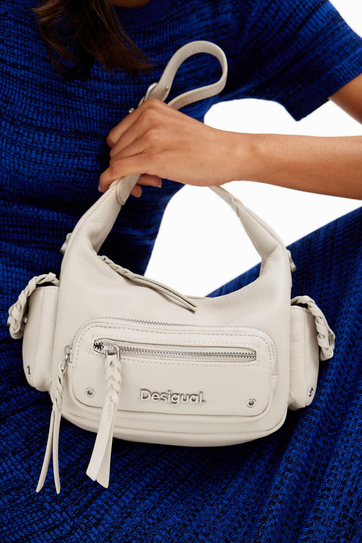 S pockets shoulder bag | Desigual