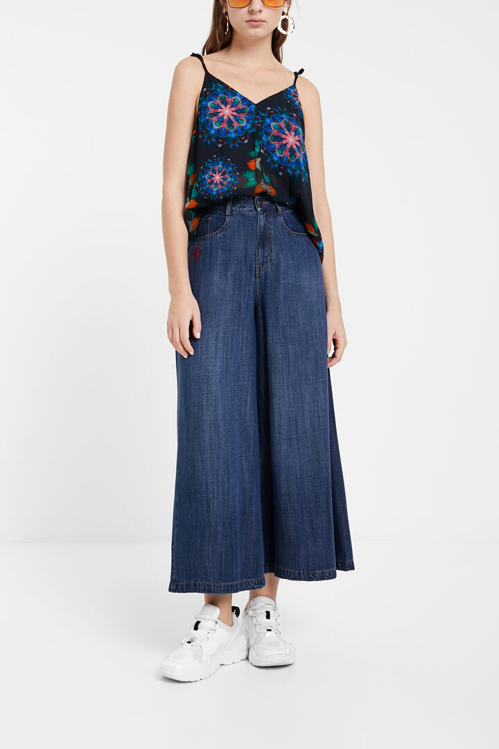 Blusa de tirantes con mandalas | Desigual