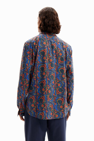 Arty embroidered shirt | Desigual