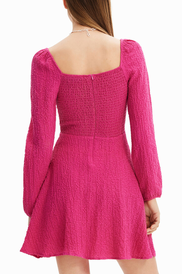 Short slim A-line dress | Desigual